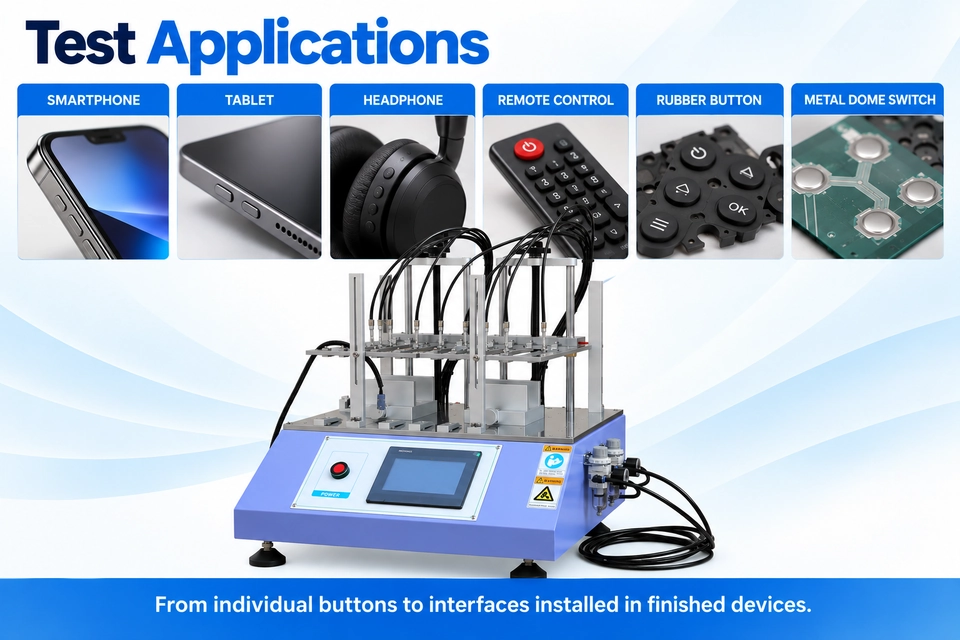 button life tester applications
